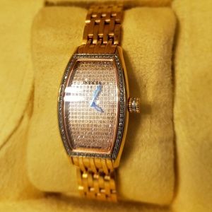 Invicta Rosegold Diamond Face & Bezel Watch